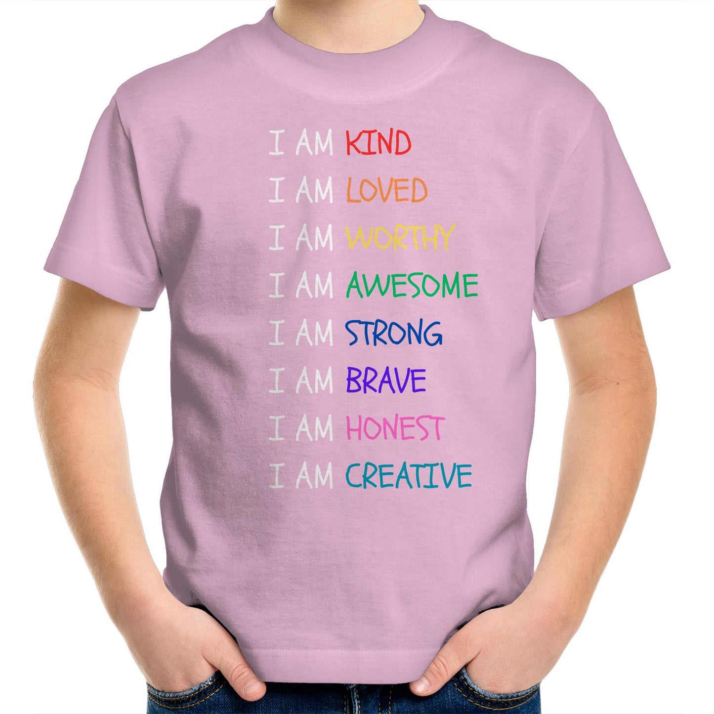 "I AM" Kids Empowerment Kids T-Shirt