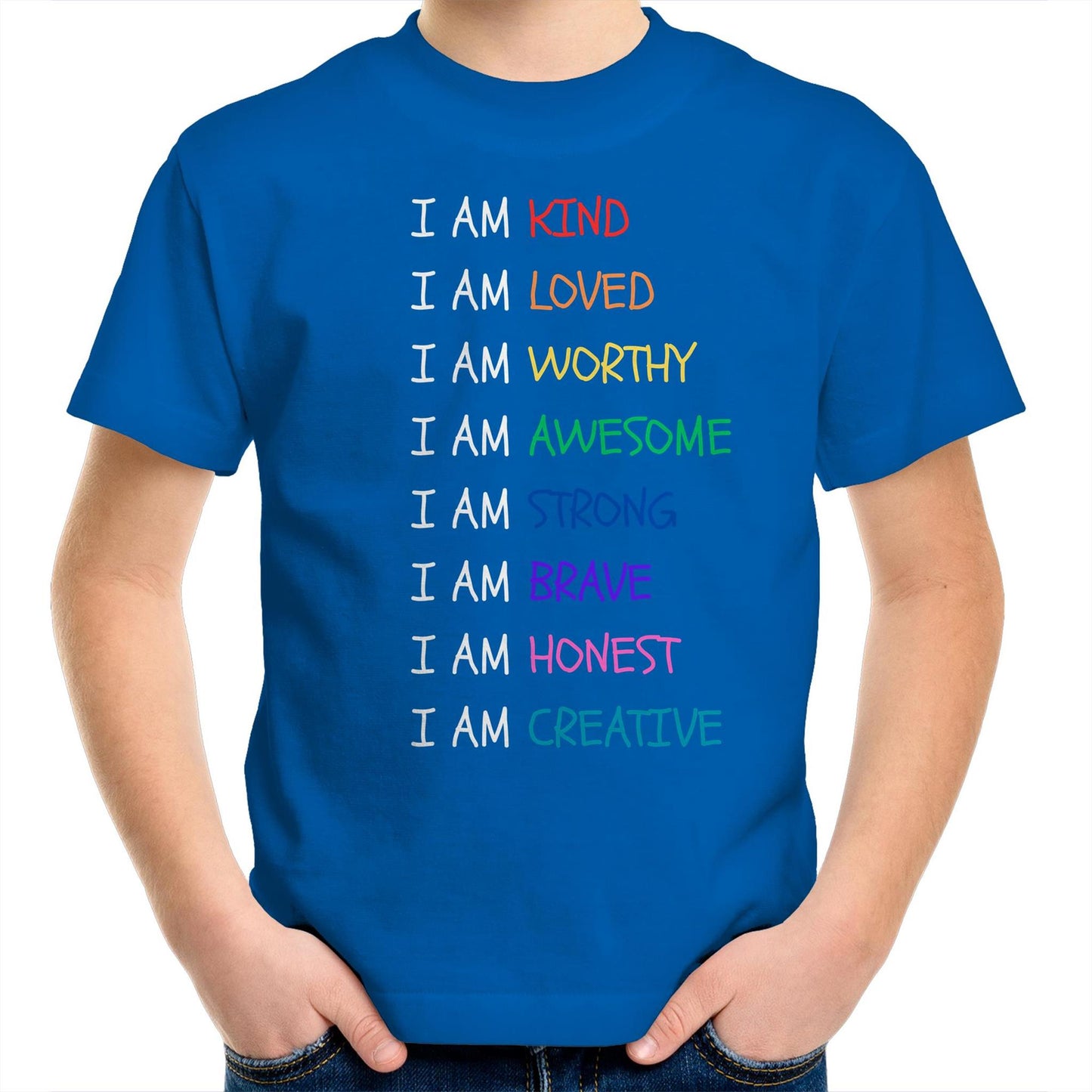 "I AM" Kids Empowerment Kids T-Shirt