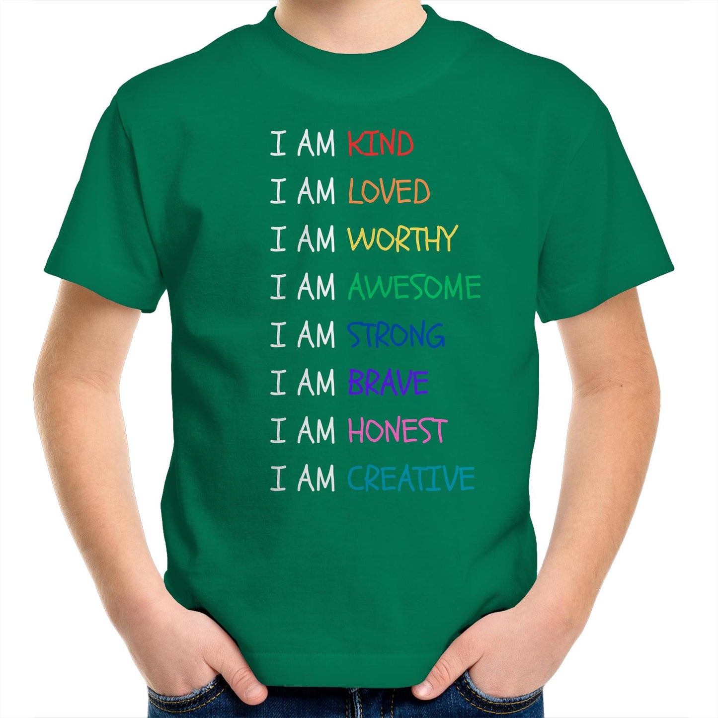 "I AM" Kids Empowerment Kids T-Shirt
