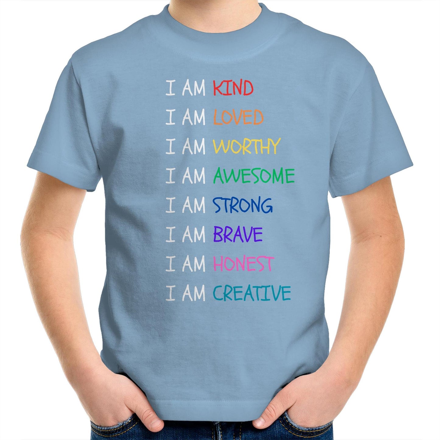 "I AM" Kids Empowerment Kids T-Shirt