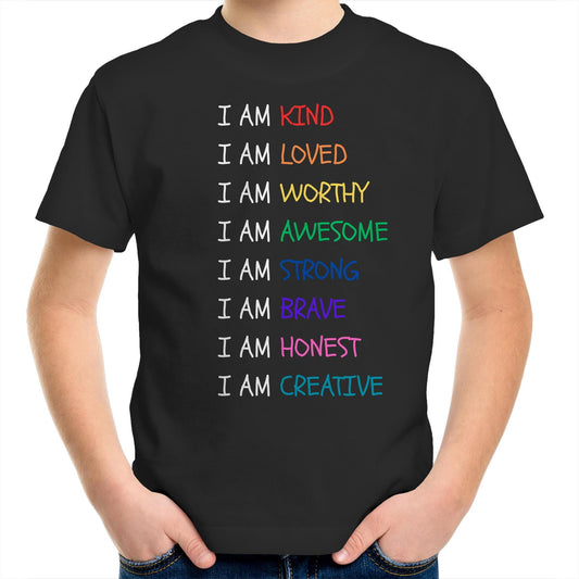 "I AM" Kids Empowerment Kids T-Shirt