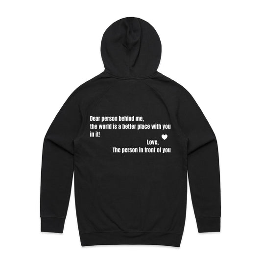 'Dear Person Behind Me' Men's Hoodie